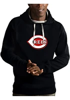 Antigua Cincinnati Reds Mens Victory Logo Long Sleeve Hoodie