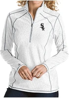 Antigua Chicago White Sox Womens Tempo Qtr Zip Pullover