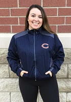 Antigua Chicago Bears Mens Navy Blue Revolve Medium Weight Jacket