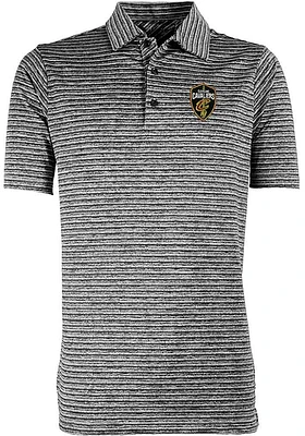 Antigua Cleveland Cavaliers Mens Black Switch Short Sleeve Polo