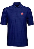 Antigua Detroit Pistons Mens Blue Illusion Short Sleeve Polo