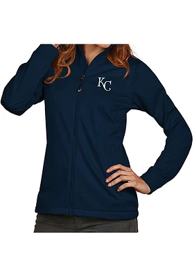 Antigua Kansas City Royals Womens Blue Golf Jacket Medium Weight