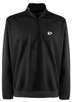 Antigua Kansas City Chiefs Mens Leader Long Sleeve Qtr Zip Pullover
