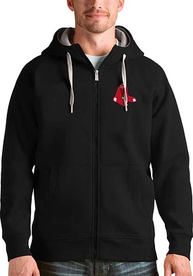 Antigua Boston Red Sox Mens Victory Long Sleeve Full Zip Jacket