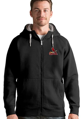 Antigua St Louis Cardinals Mens Victory Long Sleeve Full Zip Jacket