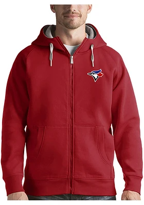 Antigua Toronto Blue Jays Mens Victory Long Sleeve Full Zip Jacket