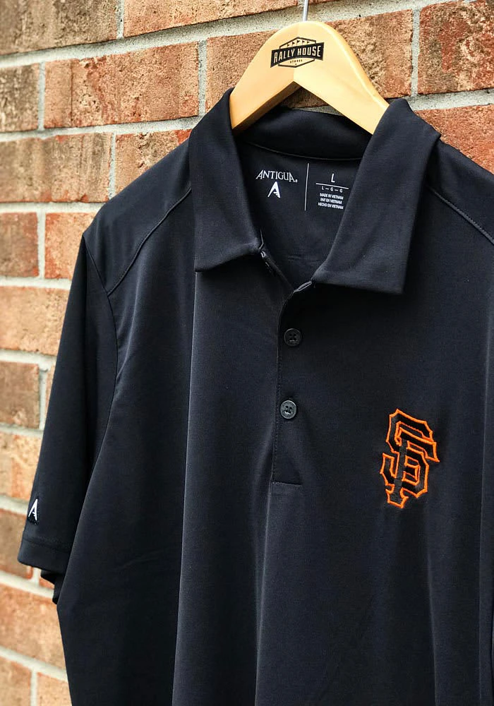 Antigua San Francisco Giants Mens Tribute Short Sleeve Polo