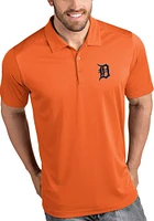 Antigua Detroit Tigers Mens Tribute Short Sleeve Polo