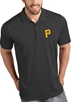 Antigua Pittsburgh Pirates Mens Tribute Short Sleeve Polo