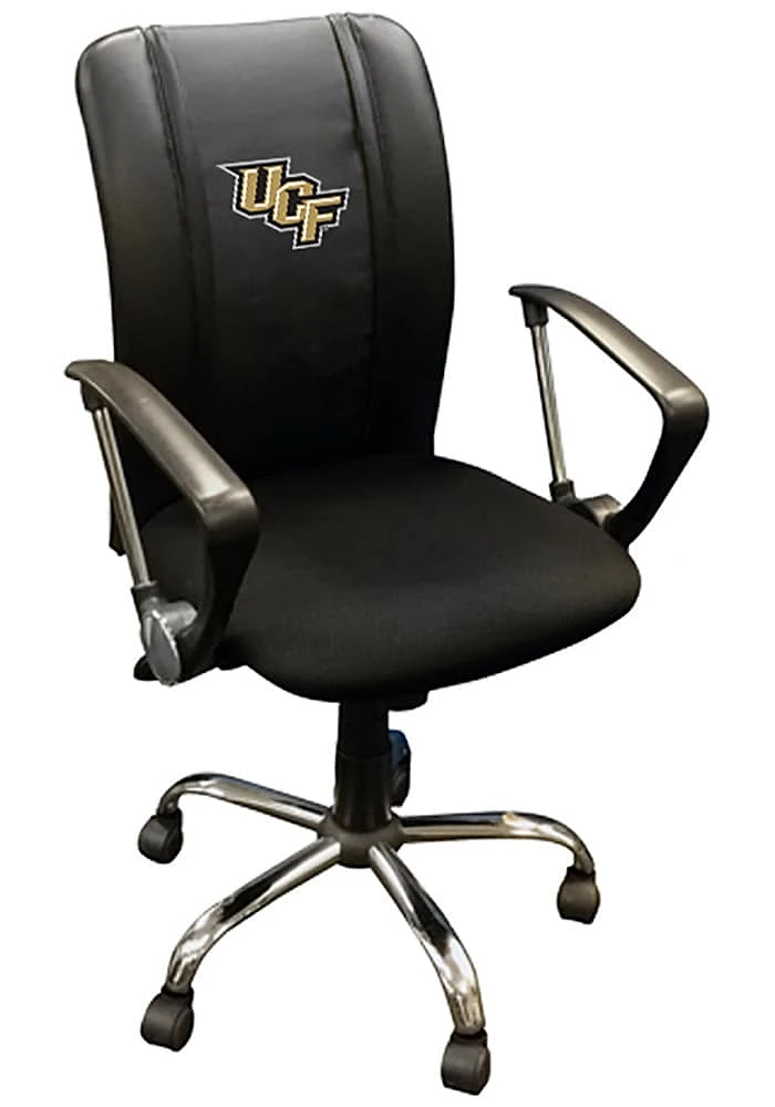 UCF Knights Curve Desk Chair - Black