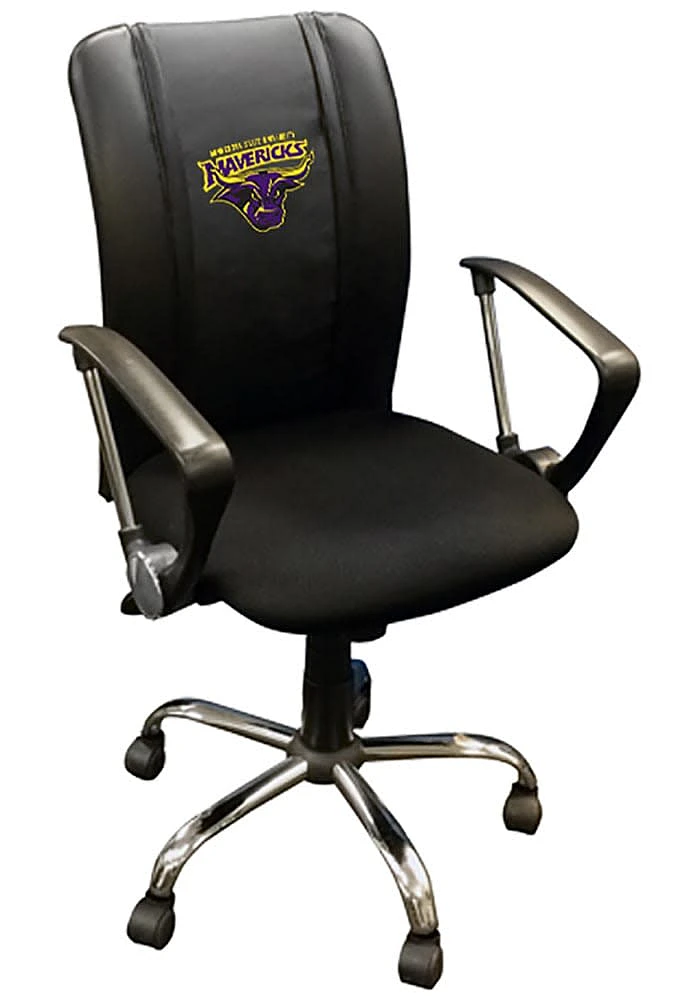 Minnesota State Mavericks Curve Desk Chair - Black