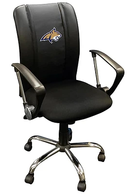 Montana State Bobcats Curve Desk Chair - Black