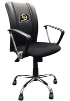 Colorado Buffaloes Curve Desk Chair - Black