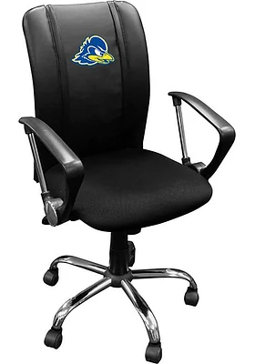 Delaware Fightin' Blue Hens Curve Desk Chair - Black