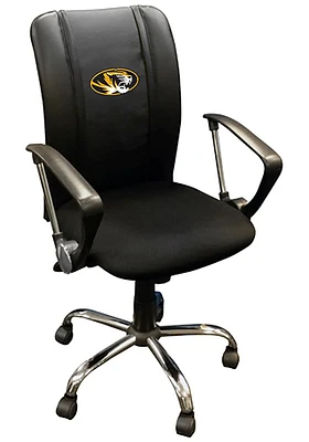 Missouri Tigers Curve Desk Chair - Black