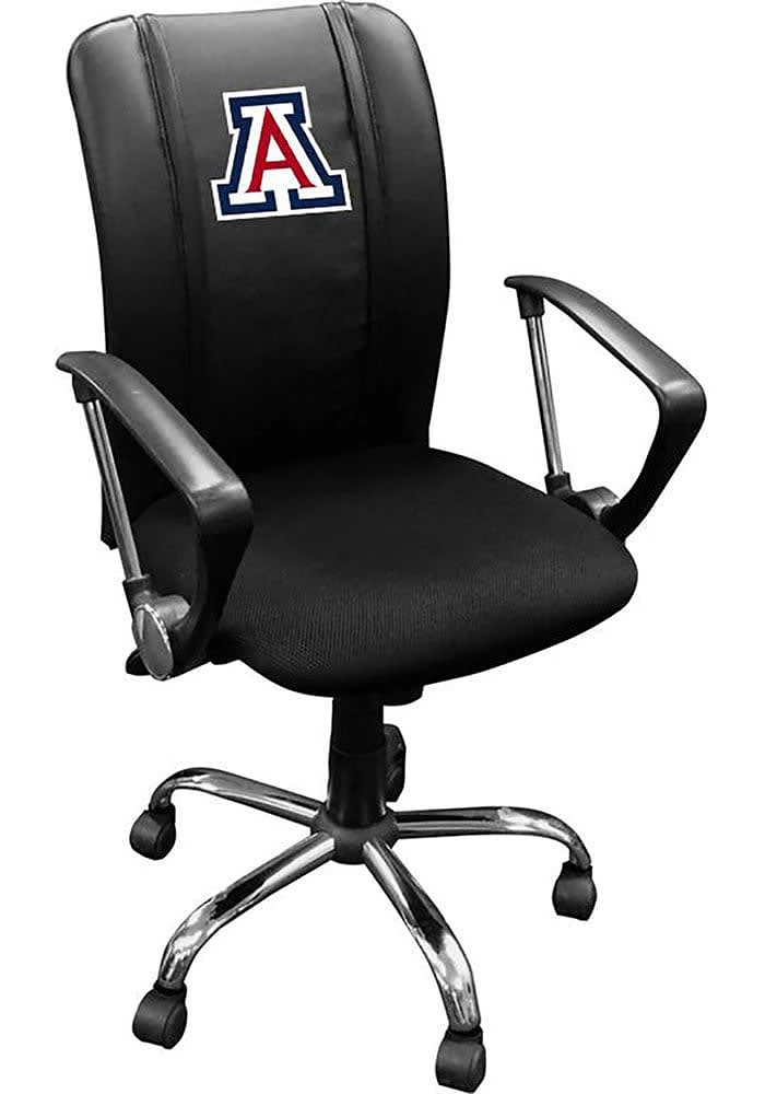 Arizona Wildcats Curve Desk Chair - Black