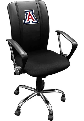 Arizona Wildcats Curve Desk Chair - Black