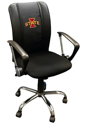 Iowa State Cyclones Curve Desk Chair - Black