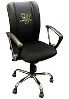 Vermont Catamounts Curve Desk Chair - Black