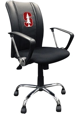 Stanford Cardinal Curve Desk Chair - Black