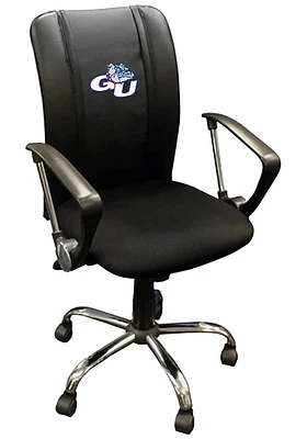 Gonzaga Bulldogs Curve Desk Chair - Black
