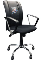 Oklahoma City Thunder Curve Desk Chair - Black