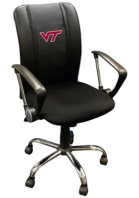 Virginia Tech Hokies Curve Desk Chair - Black