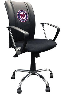 Washington Nationals Curve Desk Chair - Black