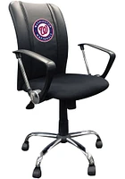 Washington Nationals Curve Desk Chair - Black
