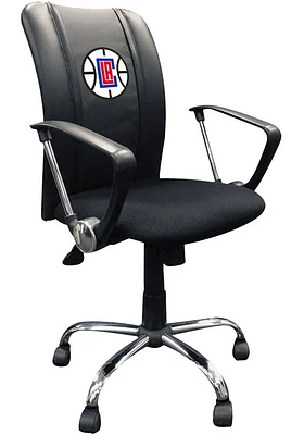 Los Angeles Clippers Curve Desk Chair - Black
