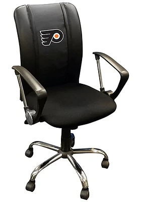 Philadelphia Flyers Curve Desk Chair - Black