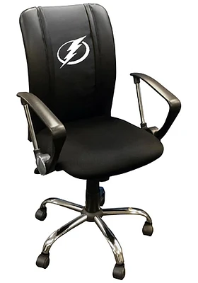 Tampa Bay Lightning Curve Desk Chair - Black