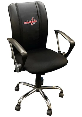 Washington Capitals Curve Desk Chair - Black