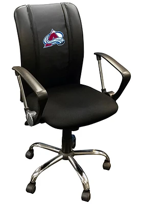 Colorado Avalanche Curve Desk Chair - Black