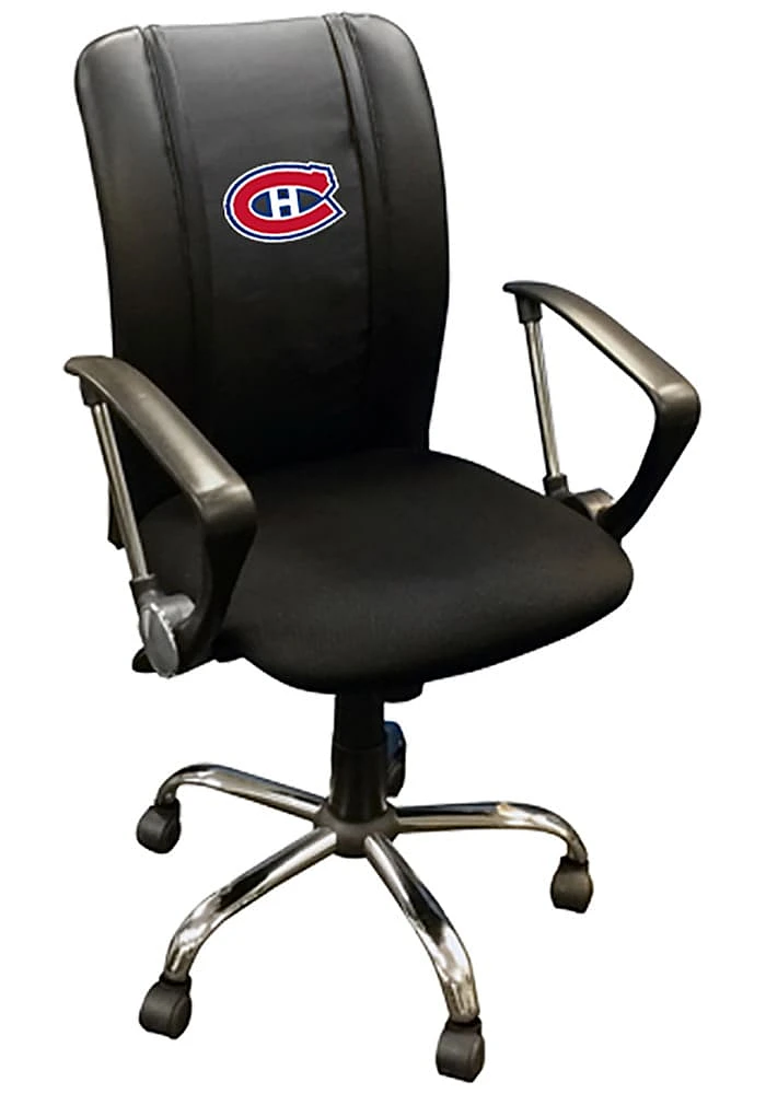 Montreal Canadiens Curve Desk Chair - Black