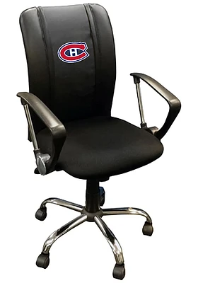 Montreal Canadiens Curve Desk Chair - Black