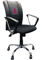 Los Angeles Angels Curve Desk Chair - Black