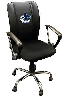 Vancouver Canucks Curve Desk Chair - Black