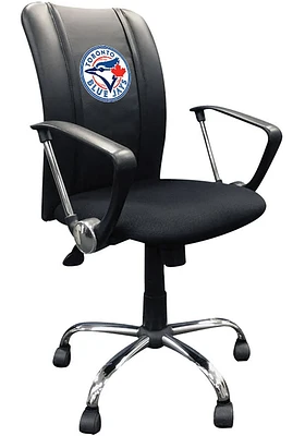 Toronto Blue Jays Curve Desk Chair - Black
