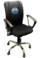 Edmonton Oilers Curve Desk Chair - Black
