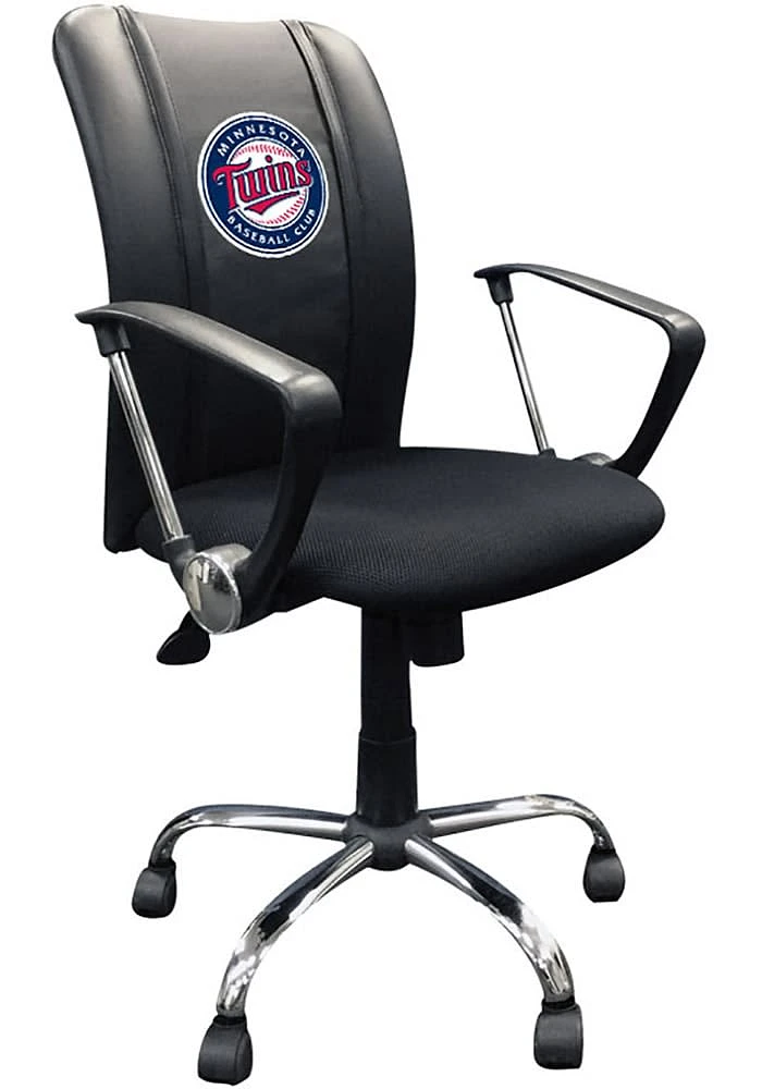 Minnesota Twins Curve Desk Chair - Black
