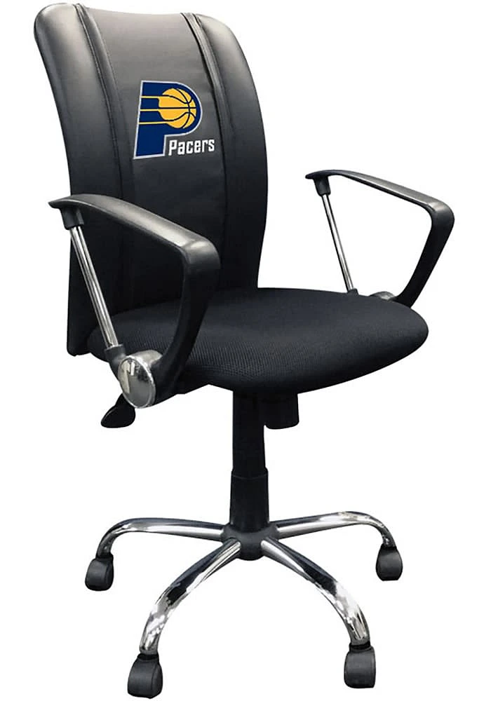 Indiana Pacers Curve Desk Chair - Black