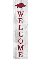 Arkansas Razorbacks 48 Inch Welcome Leaner Sign - Red