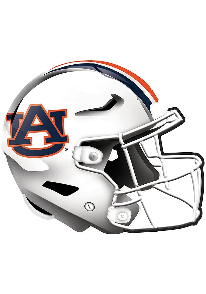 Auburn Tigers 12in Authentic Helmet Sign - Orange