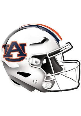 Auburn Tigers 12in Authentic Helmet Sign - Orange