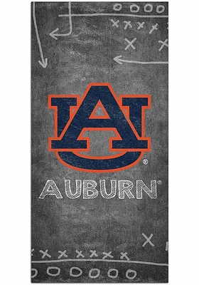 Auburn Tigers Chalk Playbook Sign - Orange
