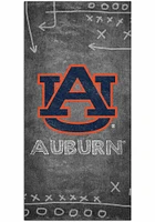 Auburn Tigers Chalk Playbook Sign - Orange