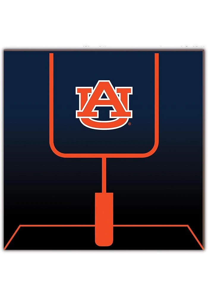 Auburn Tigers Goal Gradient Sign - Orange