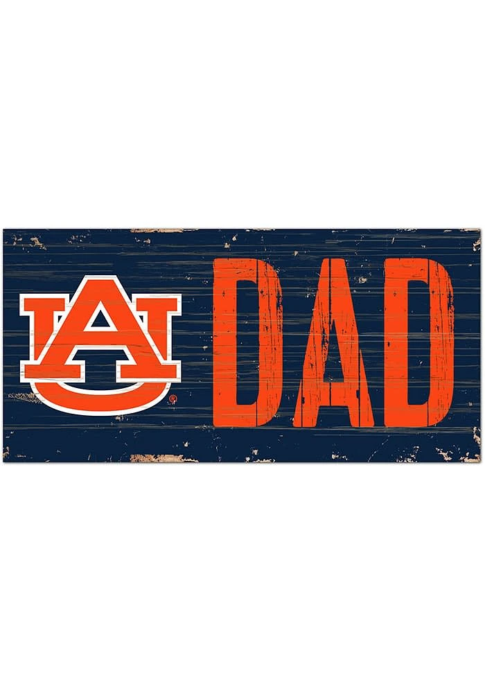 Auburn Tigers DAD Sign - Orange