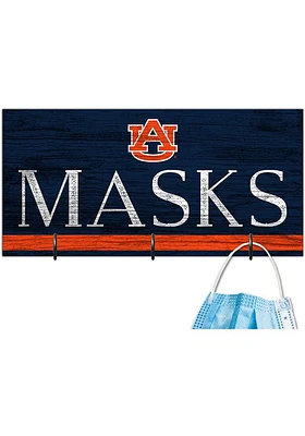 Auburn Tigers Team Color Mask Holder Sign - Orange